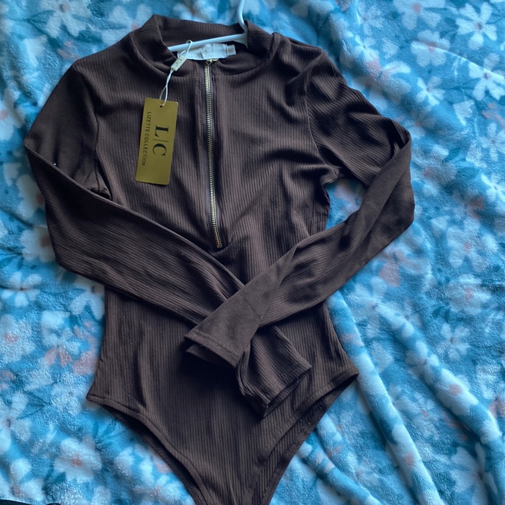 Cute brown bodysuit